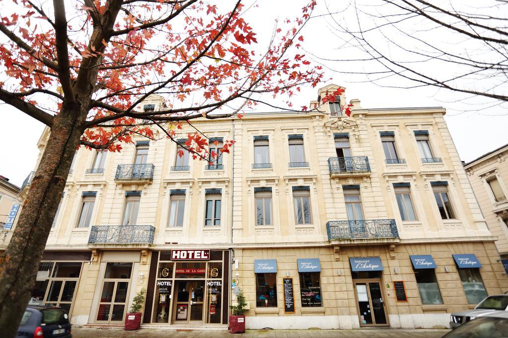 Hotel De La Gare Romans-sur-Isère Buitenkant foto